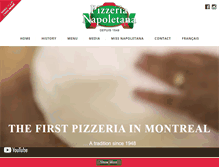 Tablet Screenshot of napoletana.com